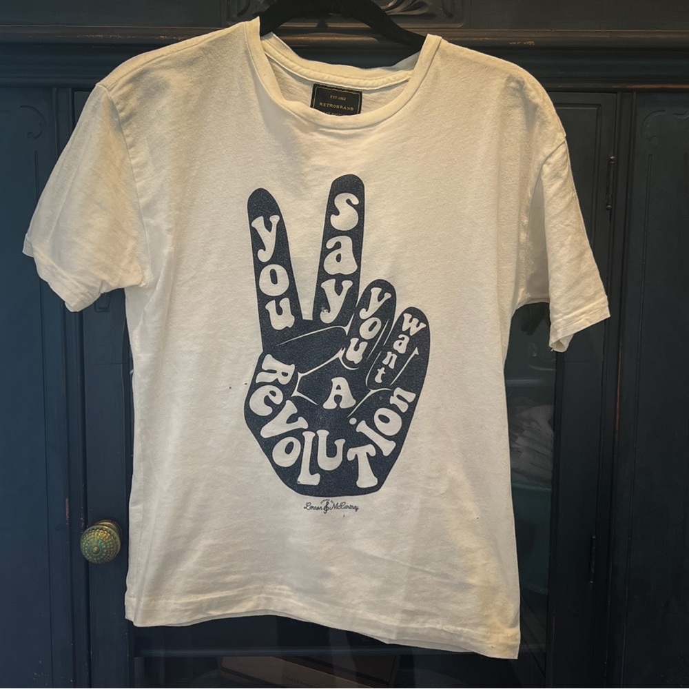 Free People Beatles graphic tee